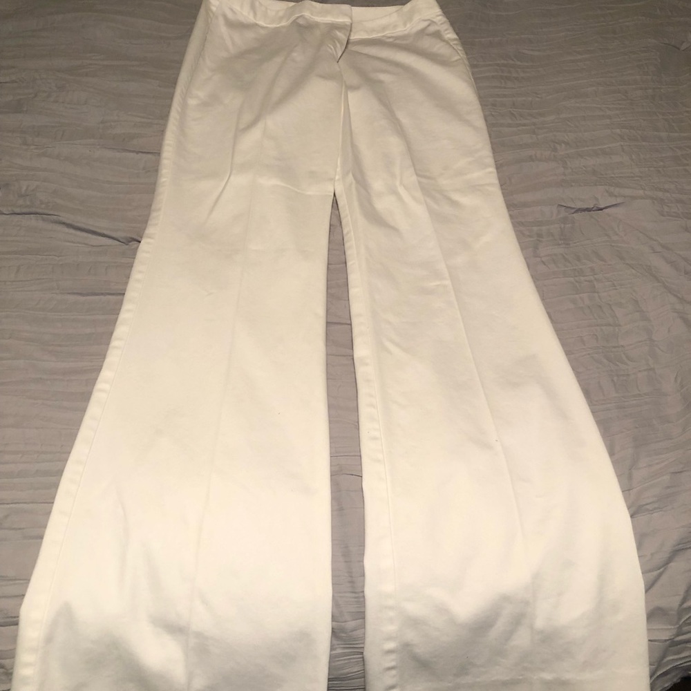 White Tahari slacks
